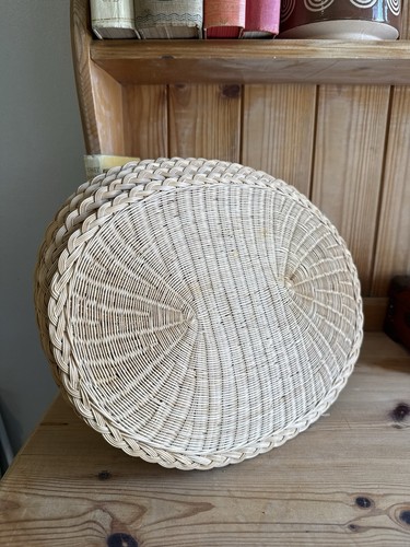 Vintage woven wicker - wicker,