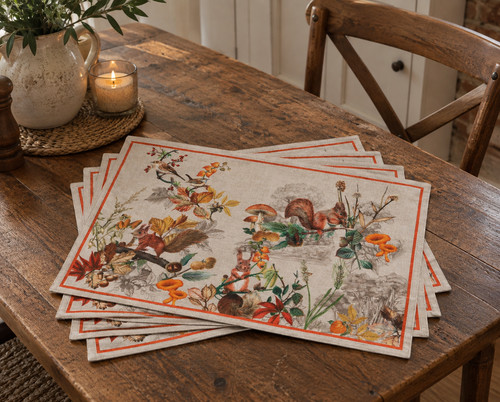 Maison hermine table runner - maison, d'hermine