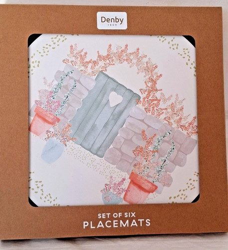 Denby walled garden set of - of, 6