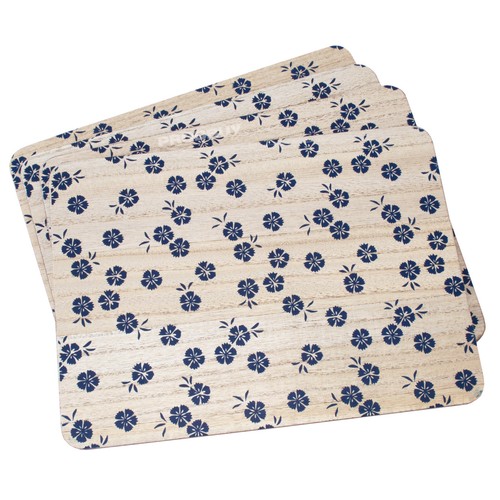 Set placemats wooden - set, 4