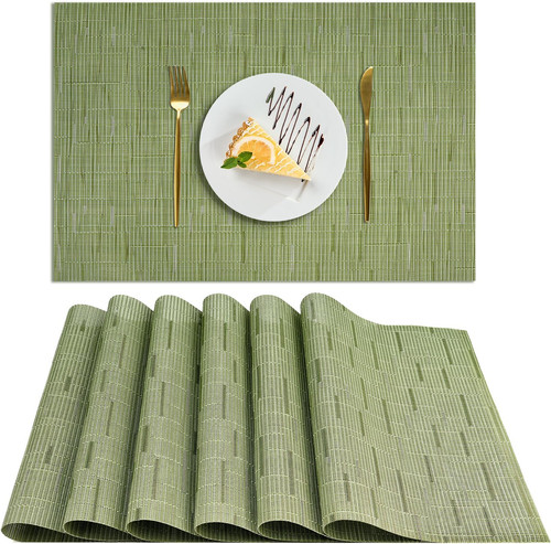 Auauy table mats - of, 6