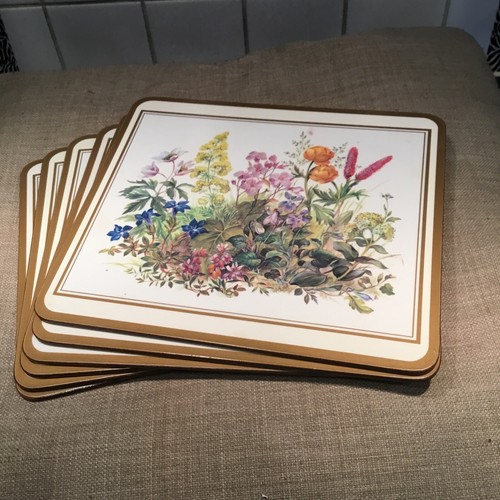 Table coasters set cottage - coasters,