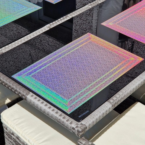 Place mats set pvc - place, 6