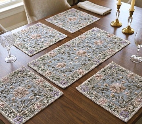 Luxury embroidered 100 silk - luxury,