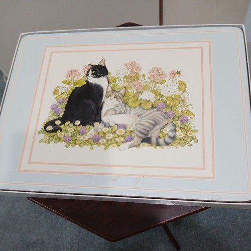 Vintage pimpernel garden cats - vintage,